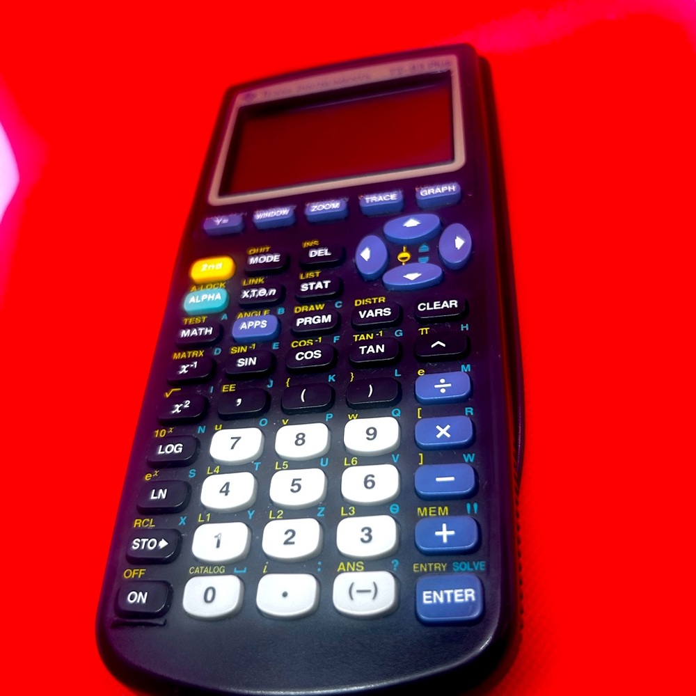 Calculator Texas instrument   Ti 89 electric enginner
